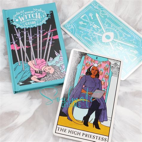 Sophisticated witch tarot notebook